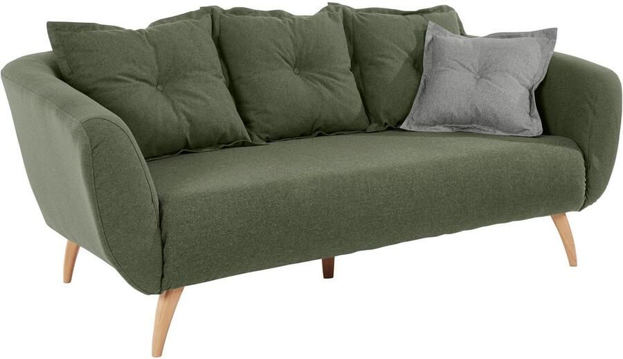 Home affaire 2 5-zitsbank Baggio modern en romantisch design comfortabel - Foto 4