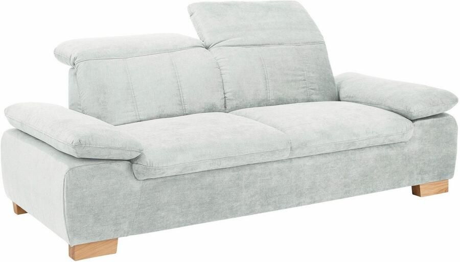 Home affaire 2 5-zitsbank Bergamo multifunctionele bank elegant en comfortabel met verstelbare armleuning en rugleuning binnenvering - Foto 4