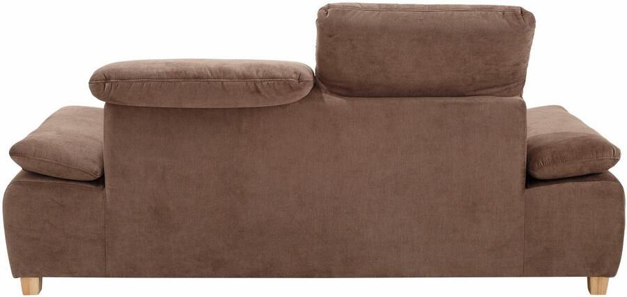 Home affaire 2 5-zitsbank Bergamo multifunctionele bank elegant en comfortabel met verstelbare armleuning en rugleuning binnenvering - Foto 10
