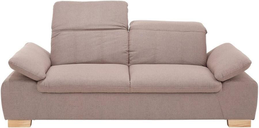 Home affaire 2 5-zitsbank Bergamo multifunctionele bank elegant en comfortabel met verstelbare armleuning en rugleuning binnenvering - Foto 8