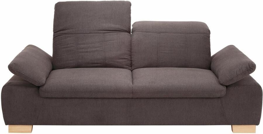 Home affaire 2 5-zitsbank Bergamo multifunctionele bank elegant en comfortabel met verstelbare armleuning en rugleuning binnenvering - Foto 8