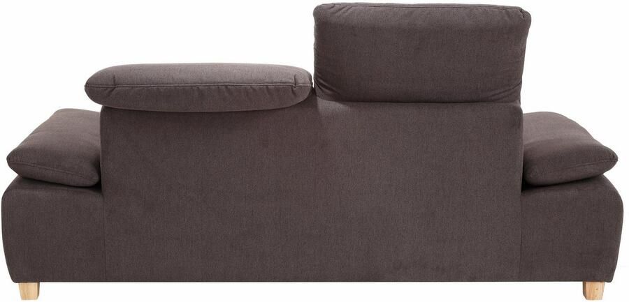 Home affaire 2 5-zitsbank Bergamo multifunctionele bank elegant en comfortabel met verstelbare armleuning en rugleuning binnenvering - Foto 9