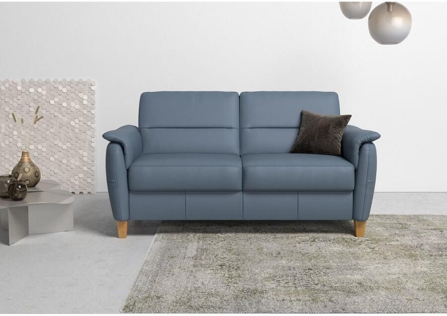 Home affaire 2 5-zitsbank Palmera Binnenveringsinterieur stekkersysteem voor 2 hoofdsteunen (optioneel) - Foto 3