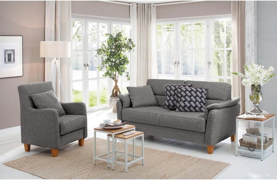 Home affaire 2 5-zitsbank Palmera B: 179 cm - Foto 4