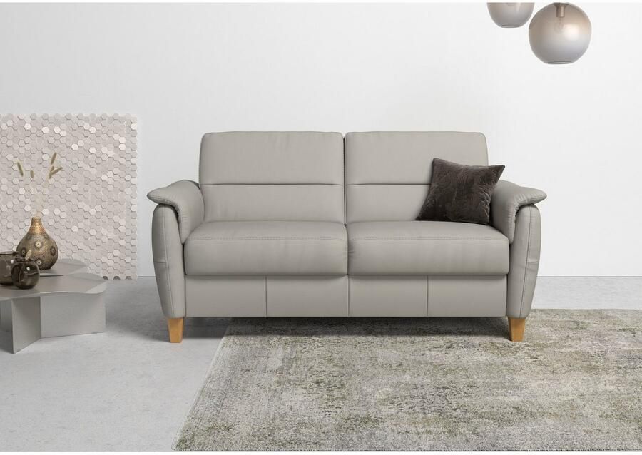 Home affaire 2 5-zitsbank Palmera Binnenveringsinterieur stekkersysteem voor 2 hoofdsteunen (optioneel) - Foto 3