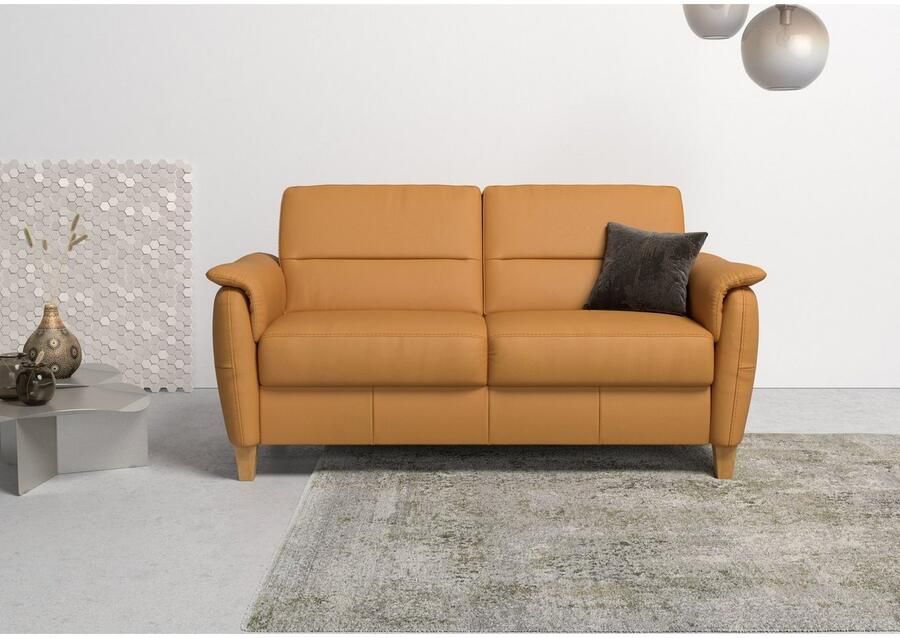 Home affaire 2 5-zitsbank Palmera Binnenveringsinterieur stekkersysteem voor 2 hoofdsteunen (optioneel) - Foto 3