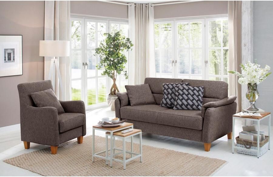 Home affaire 2 5-zitsbank Palmera B: 179 cm - Foto 4