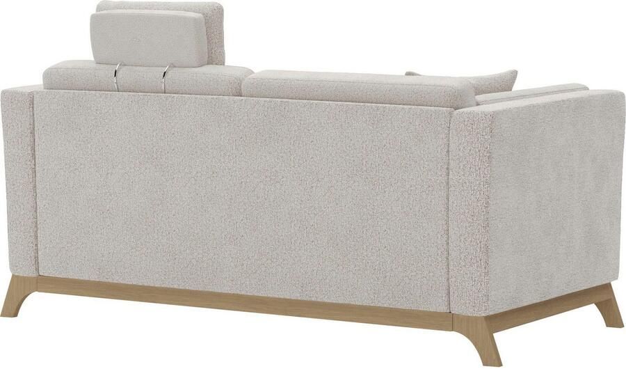 Home affaire 2 5-zitsbank Viva optioneel met houten frame van beukenhout - Foto 4