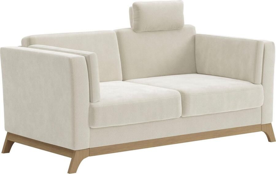 Home affaire 2 5-zitsbank Viva optioneel met houten frame van beukenhout - Foto 3