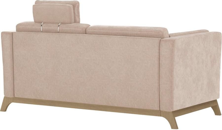 Home affaire 2 5-zitsbank Viva optioneel met houten frame van beukenhout - Foto 5