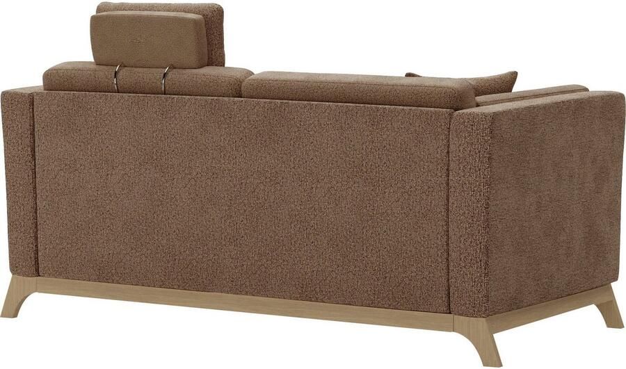Home affaire 2 5-zitsbank Viva optioneel met houten frame van beukenhout - Foto 4