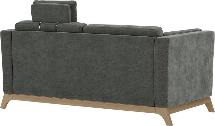 Home affaire 2 5-zitsbank Viva optioneel met houten frame van beukenhout - Foto 4