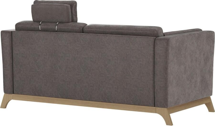 Home affaire 2 5-zitsbank Viva optioneel met houten frame van beukenhout - Foto 4
