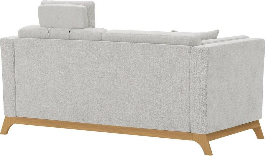 Home affaire 2 5-zitsbank Viva optioneel met houten frame van eikenhout - Foto 5