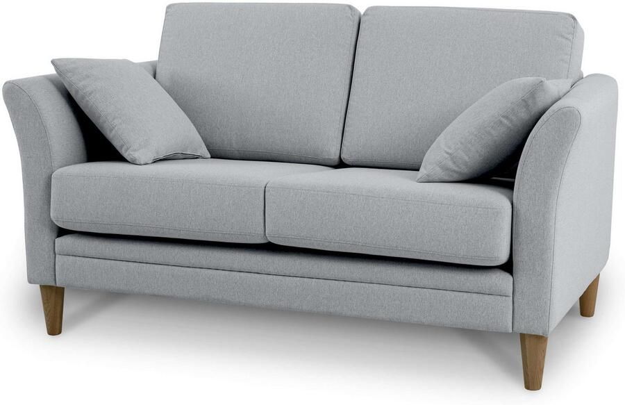 Home affaire 2-zitsbank Arellano breedte 155 cm klassiek ontwerp 2 sierkussens inbegrepen fijn geweven stof - Foto 4