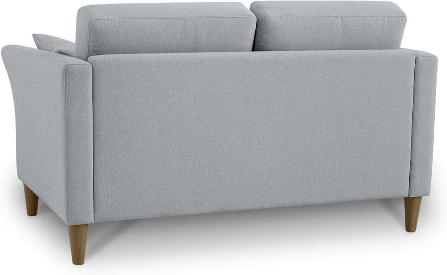 Home affaire 2-zitsbank Arellano breedte 155 cm klassiek ontwerp 2 sierkussens inbegrepen fijn geweven stof - Foto 8