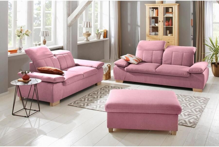 Home affaire 2-zitsbank Bergamo Multifunctionele Sofa comfortabel en gemakkelijk - Foto 3
