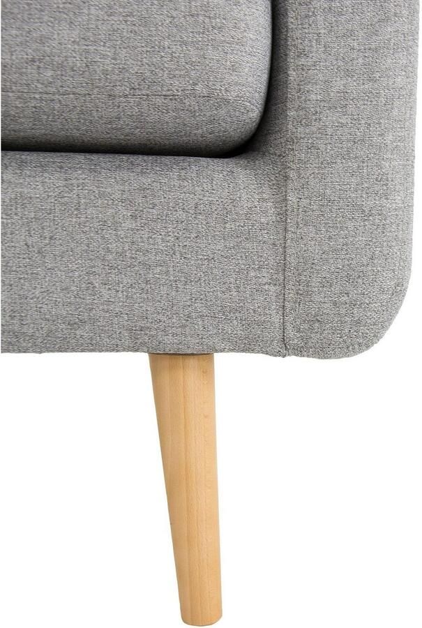 Home affaire 2-zitsbank Brest met capitonnage en stiksels achter strak design