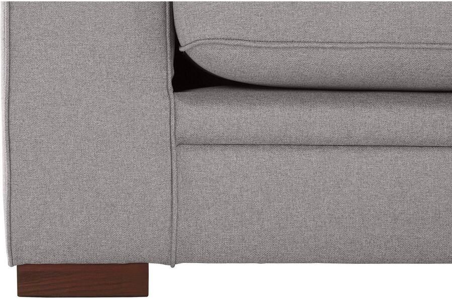 Home affaire 2-zitsbank Broughton zacht zitcomfort incl. 2 sierkussens opstaande naad - Foto 4
