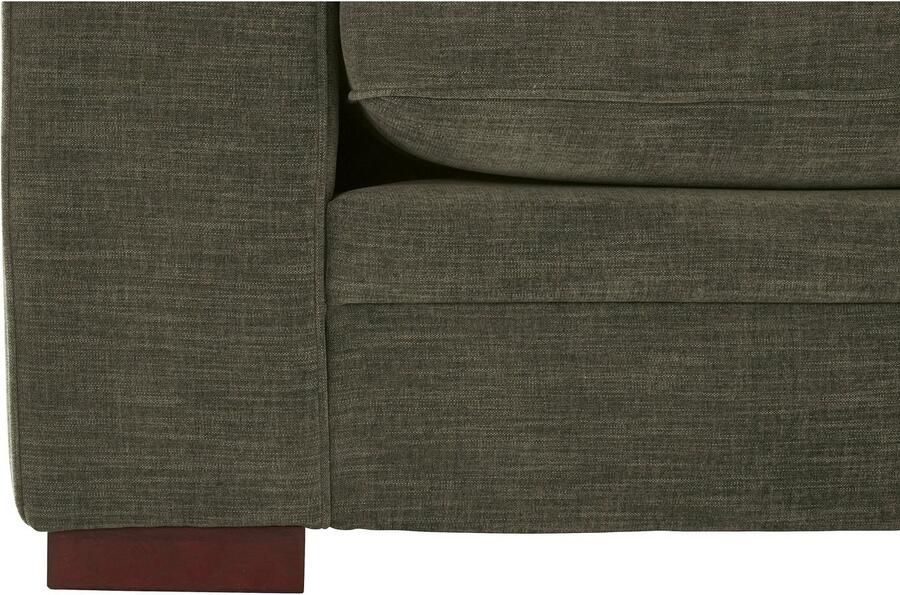 Home affaire 2-zitsbank Broughton zacht zitcomfort incl. 2 sierkussens opstaande naad - Foto 4