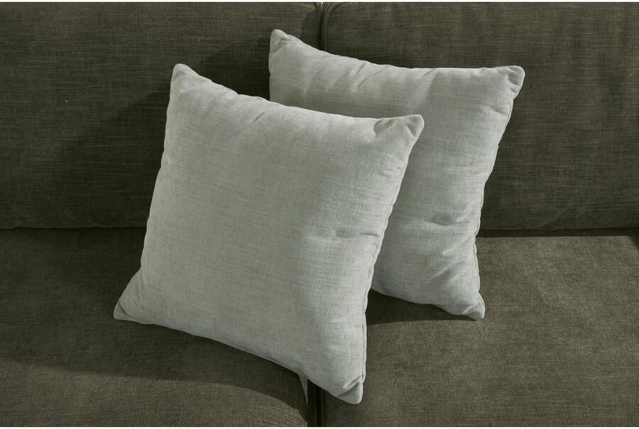Home affaire 2-zitsbank Broughton zacht zitcomfort incl. 2 sierkussens opstaande naad - Foto 3