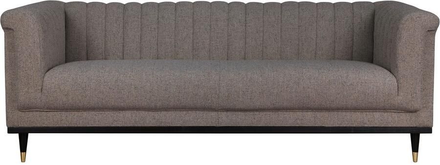 Home affaire 2-zitsbank Chamby met houten rand onder en stiksels bij de leuning - Foto 5