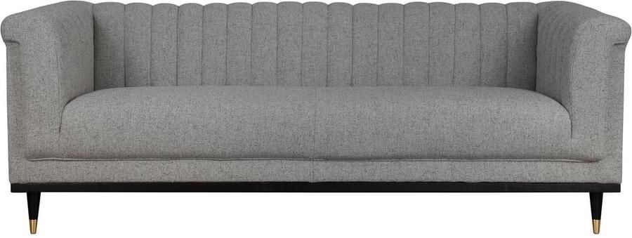 Home affaire 2-zitsbank Chamby met houten rand onder en stiksels bij de leuning - Foto 5