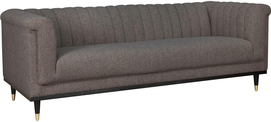 Home affaire 2-zitsbank Chamby met houten rand onder en stiksels bij de leuning - Foto 3