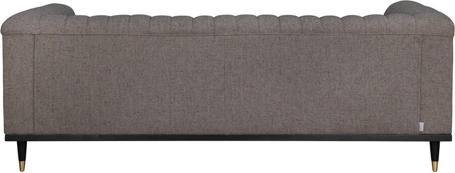 Home affaire 2-zitsbank Chamby met houten rand onder en stiksels bij de leuning - Foto 4