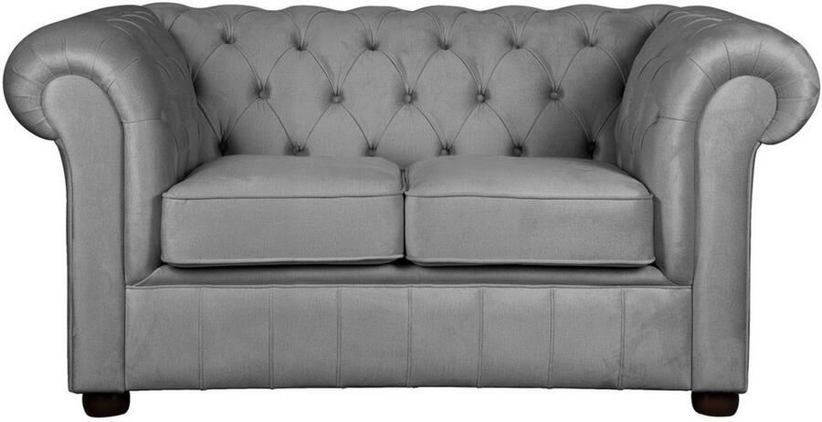 Home affaire 2-zitsbank CHARENTE Chesterfield bank golfvering afmetingen: B D H: 147 89 74 cm - Foto 5