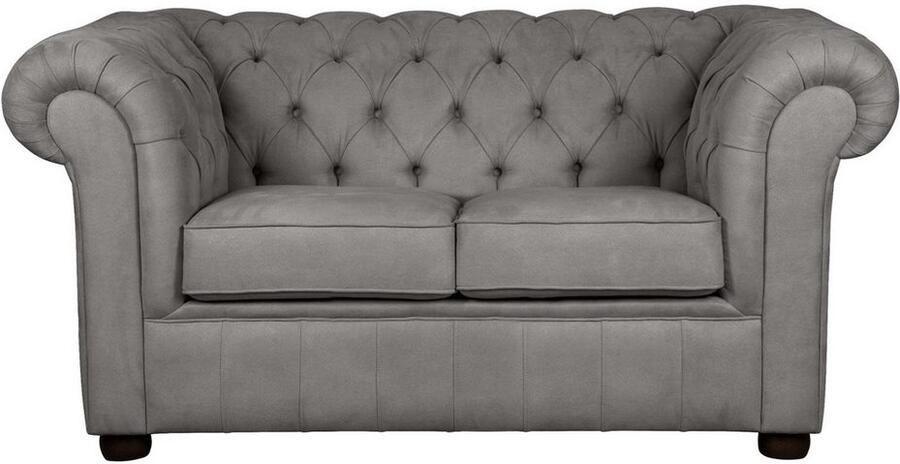 Home affaire 2-zitsbank CHARENTE Chesterfield bank golfvering afmetingen: B D H: 147 89 74 cm - Foto 6