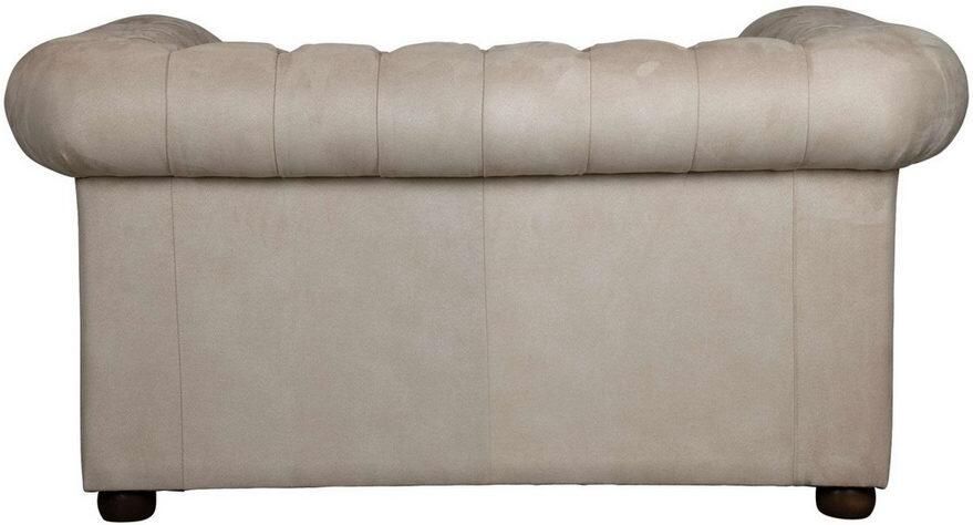 Home affaire 2-zitsbank CHARENTE Chesterfield bank golfvering afmetingen: B D H: 147 89 74 cm - Foto 7