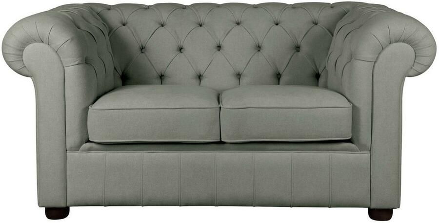 Home affaire 2-zitsbank CHARENTE Chesterfield bank golfvering afmetingen: B D H: 147 89 74 cm - Foto 7