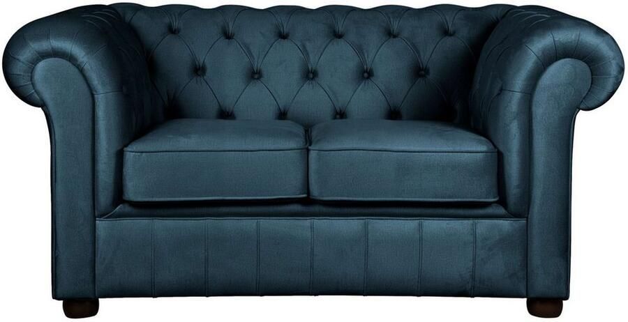 Home affaire 2-zitsbank CHARENTE Chesterfield bank golfvering afmetingen: B D H: 147 89 74 cm - Foto 5