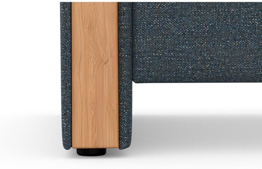 Home affaire 2-zitsbank Dangast Verstelbare hoofdsteun houten frontlijsten naar keuze ook in Easy clean bekleding - Foto 4