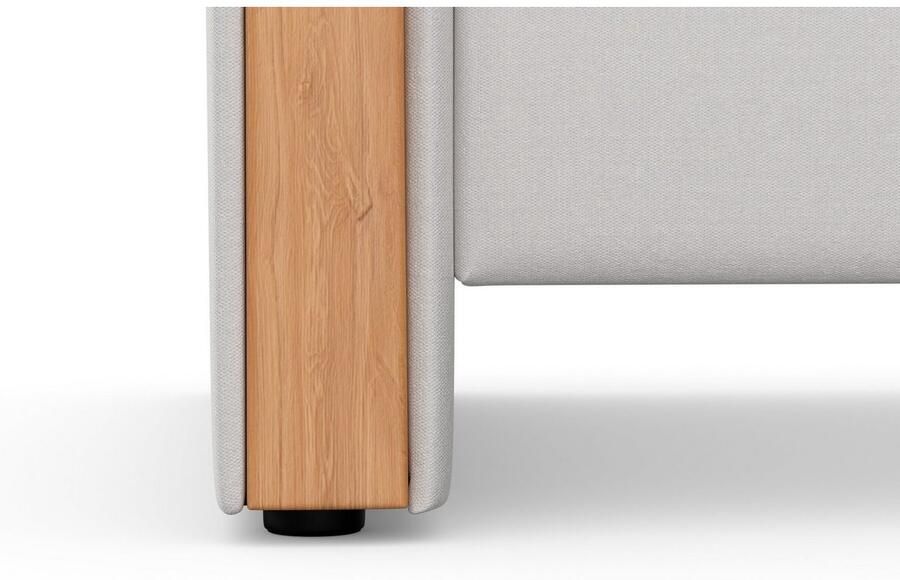 Home affaire 2-zitsbank Dangast Verstelbare hoofdsteun houten frontlijsten naar keuze ook in Easy clean bekleding - Foto 5