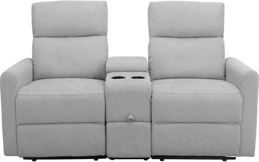 Home affaire 2-zitsbank Daoulas 2-zits bioscoopbank TV-fauteuil multimedia bank - Foto 8