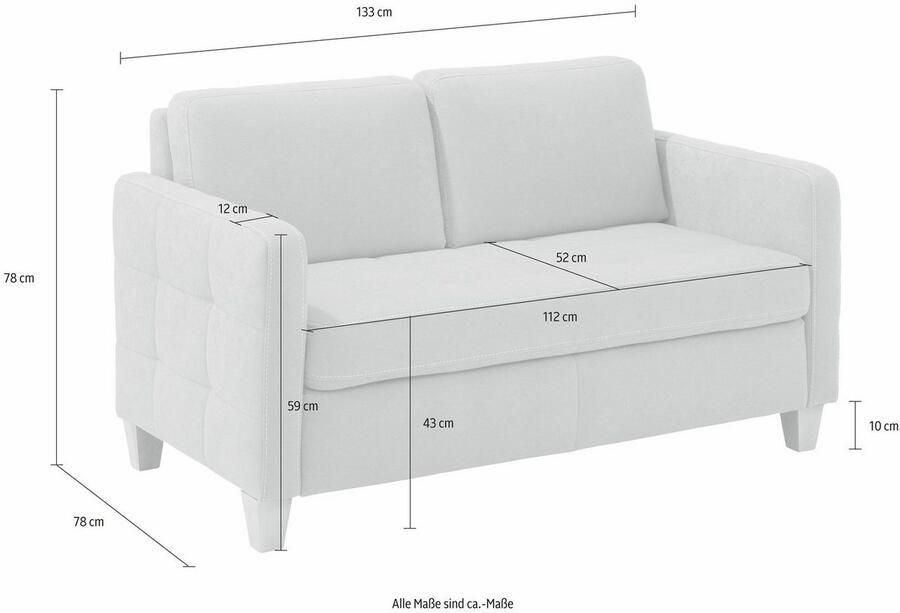 Home affaire 2-zitsbank Earl - Foto 3