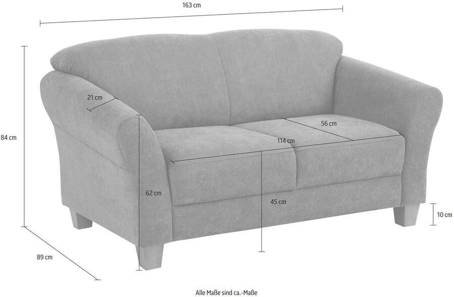 Home affaire 2-zitsbank Gotland in drie stofkwaliteiten - Foto 4