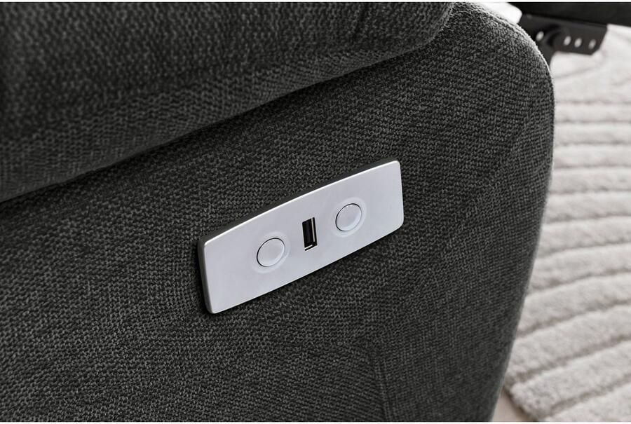 Home affaire 2-zitsbank Lannilis met handmatige en elektrische relaxfunctie - Foto 4