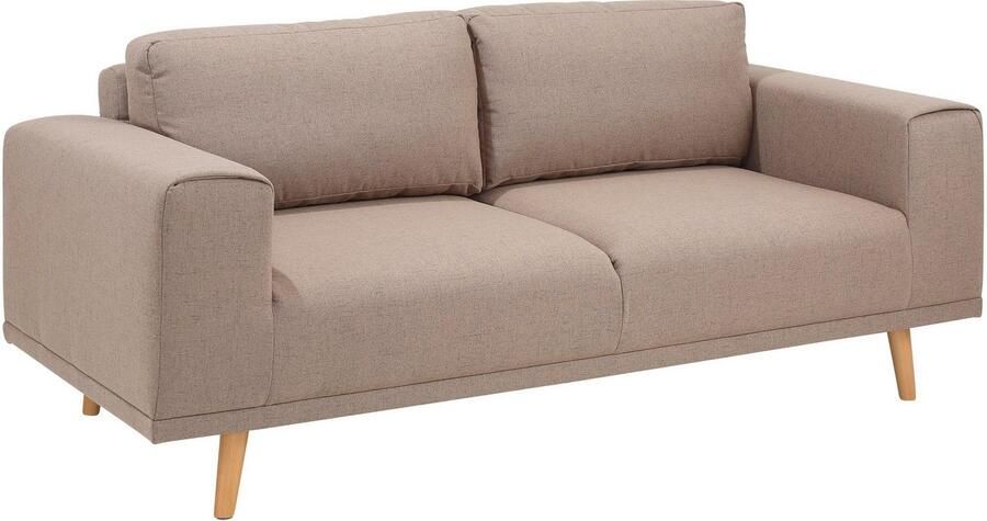 Home affaire 2-zitsbank Lasse in scandinavische stijl met houten poten - Foto 5