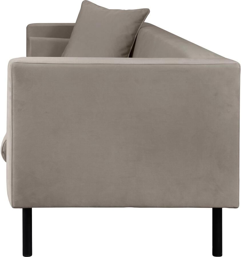 Home affaire 2-zitsbank Lillibeth designbank met golfondersteuning afmetingen B D H: 155 74 83 cm - Foto 2