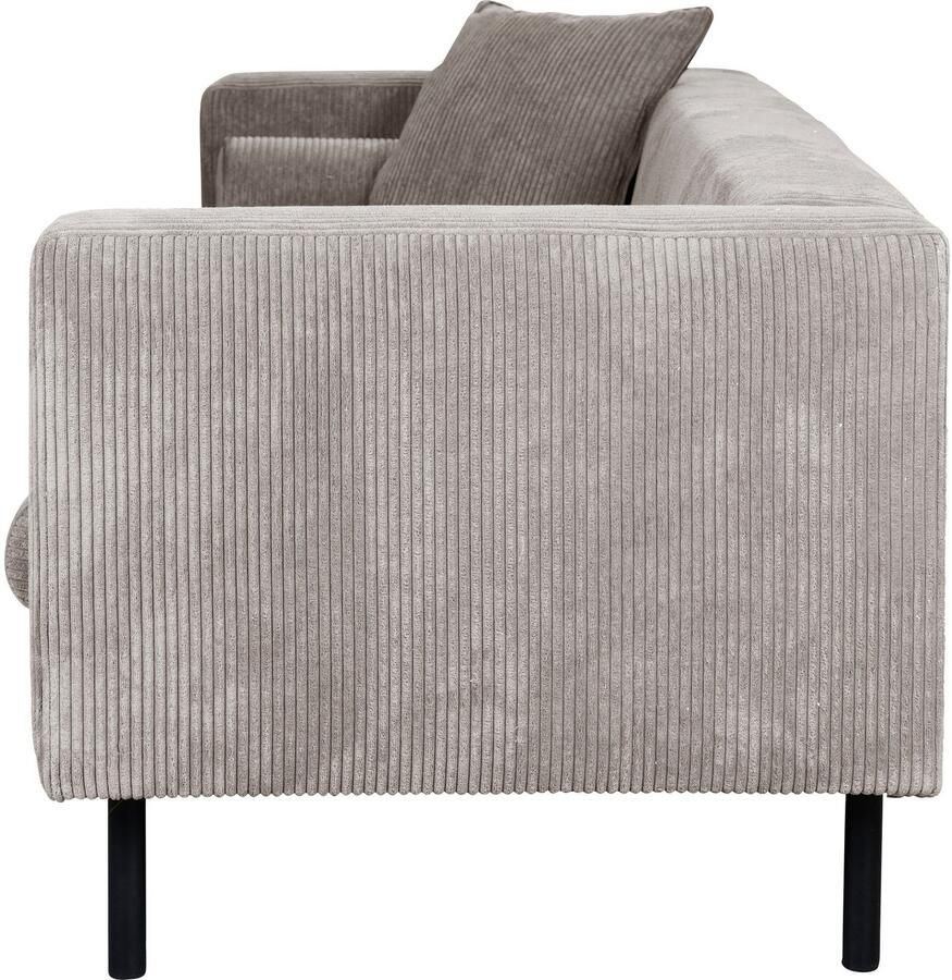 Home affaire 2-zitsbank Lillibeth designbank met golfondersteuning afmetingen B D H: 155 74 83 cm - Foto 2