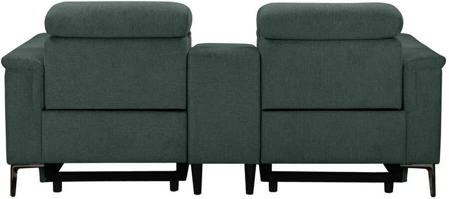 Home affaire 2-zitsbank Lund 2-zits bioscoopbank tv-fauteuil multimedia-sofa USB-A met elektrische of handmatige relaxfunctie bekerhouder en opbergruimte - Foto 7