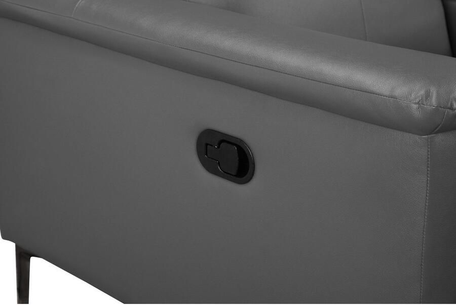 Home affaire 2-zitsbank Lund 2-zits bioscoopbank tv-fauteuil multimedia-sofa USB-A met elektrische of handmatige relaxfunctie bekerhouder en opbergruimte - Foto 2