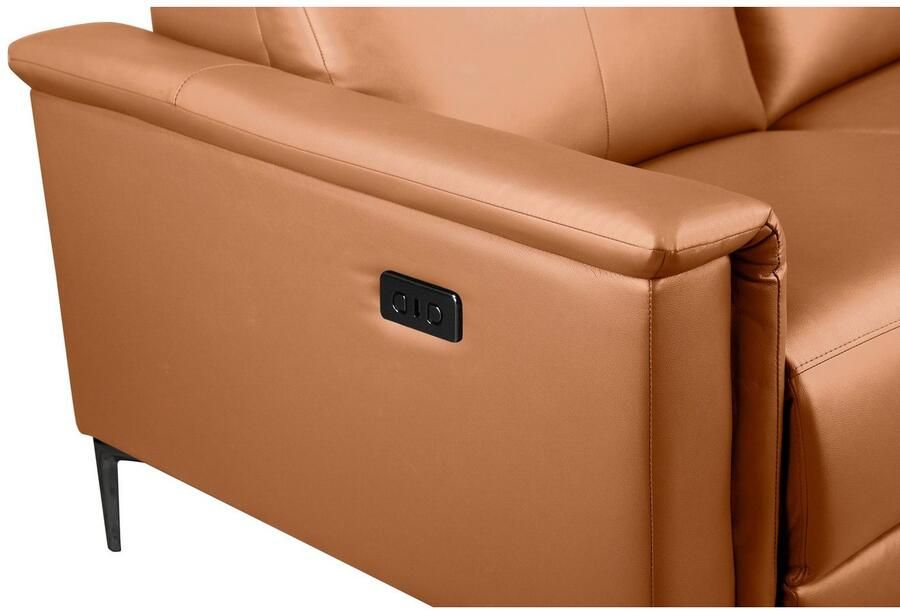 Home affaire 2-zitsbank Lund handmatige of elektrische relaxfunctie en usb-a - Foto 3