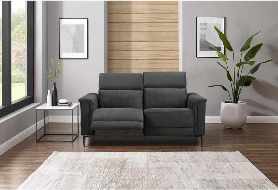 Home affaire 2-zitsbank Lund handmatige od. elektrische relaxfunctie en usb-c - Foto 4