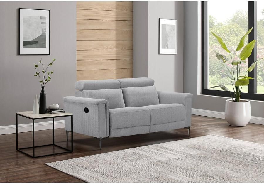 Home affaire 2-zitsbank Lund handmatige od. elektrische relaxfunctie en usb-c - Foto 3