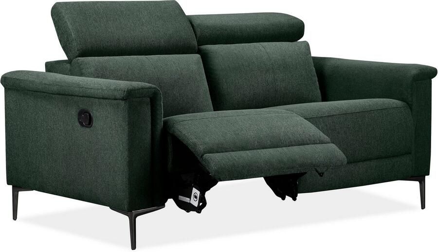 Home affaire 2-zitsbank Lund handmatige od. elektrische relaxfunctie en usb-c - Foto 5