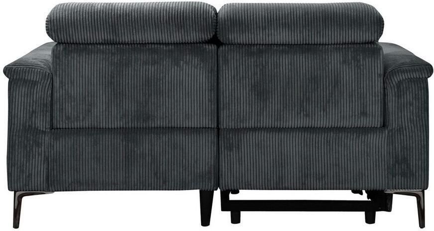 Home affaire 2-zitsbank Lund in Cord met handmatige of elektrische Ontspanfunctie USB-A hoofdsteunverstelling breedte 160 cm - Foto 8